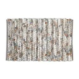Tapis de bain et descente de lit sable 50×80 cm