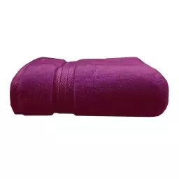 Drap de bain   violet 100×150
