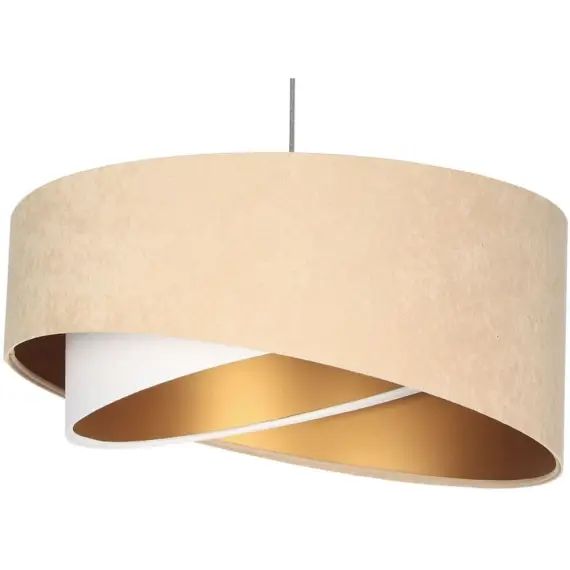Suspension Tissu Beige 50x50x105 cm