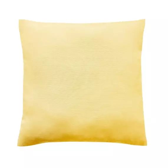 Coussin Pharell, jaune l.45 x H.45 cm INSPIRE