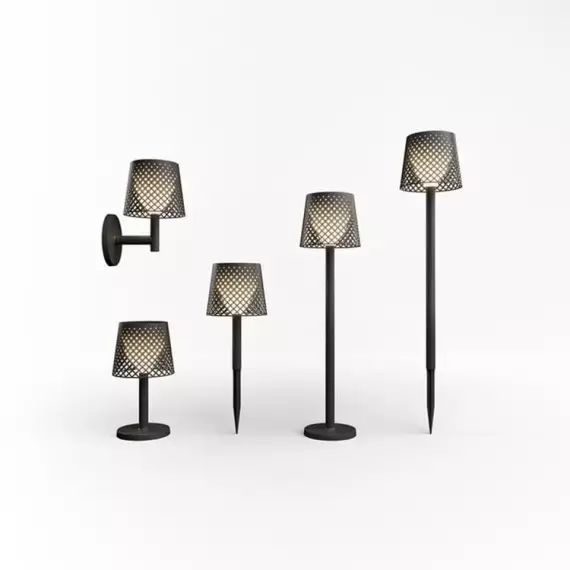 GRETA-Applique/Lampe à poser/Lampadaire/A piquer d’extérieur Solaire LED