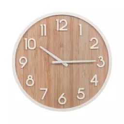 Horloge Ø 50 cm ASTRID Naturel