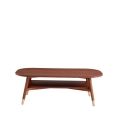 image de tables basses & appoint scandinave Table basse vintage en bois 120×60 cm