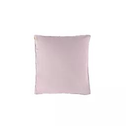 Taie d’oreiller en double gaze de coton rose délicat 65×65 cm