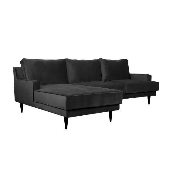 Canapé d’angle tissu velours Oscar CAMIF EDITION