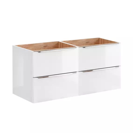 Meuble sous-vasque 120cm blanc