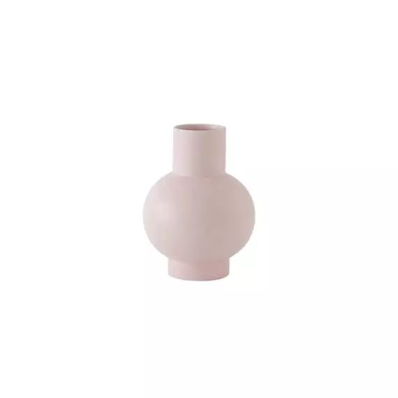 Vase Strøm en Céramique – Couleur Rose – 24.99 x 24.99 x 16 cm – Designer Nicholai Wiig-Hansen