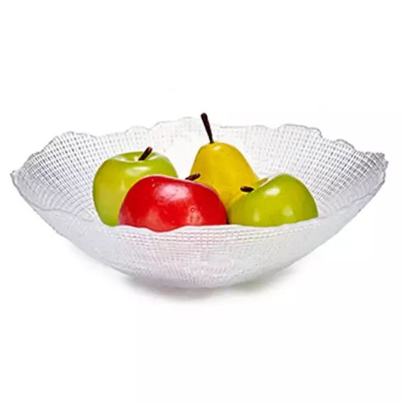 Corbeille à Fruits Décorative en Verre – D31cm