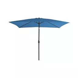 Parasol sans pied 200 cm DOKOS coloris bleu