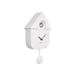 Horloge à pendule blanc