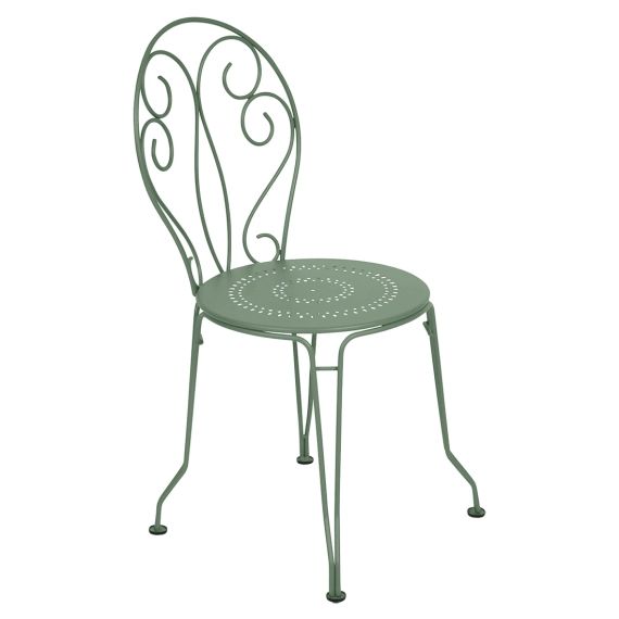 Lot de 2 Chaises Empilables Montmartre  en Acier FERMOB