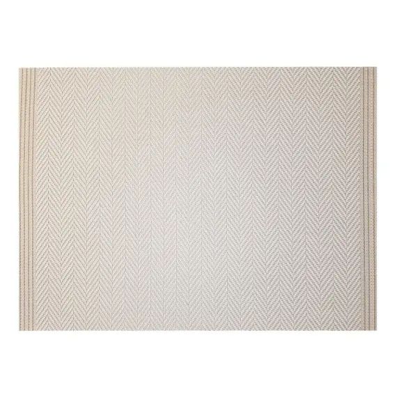 Set de table  en polyester ivoire/or 33 x 45
