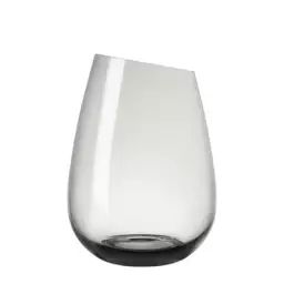 Verre à eau Verre biseauté en Verre, Verre soufflé bouche – Couleur Gris – 19.83 x 19.83 x 11.5 cm – Designer The Tools