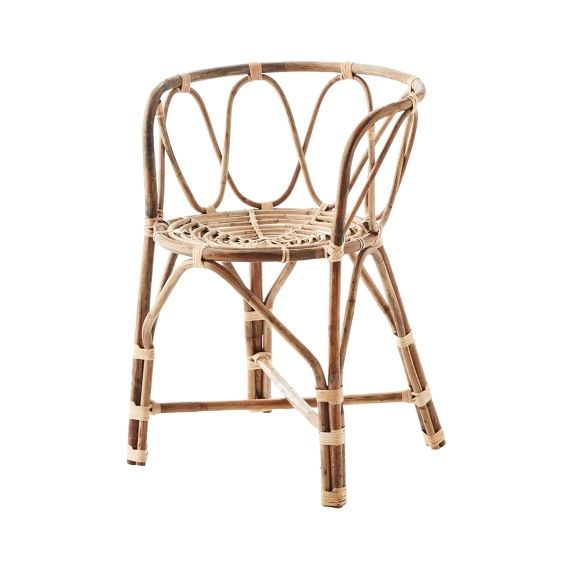 Chaise en bambou Ø49 x H.74 cm