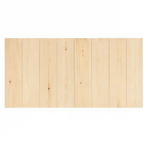 Tête de lit lames verticales naturelle 120x60cm