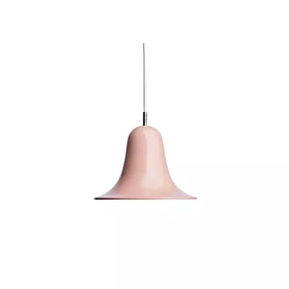 Suspension Pantop en Métal, Métal peint – Couleur Rose – 200 x 24.99 x 18 cm – Designer Verner Panton