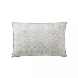 Taie d’oreiller en percale de coton beige 50×75