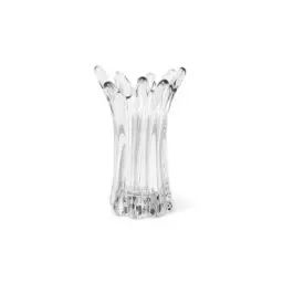 Vase Vases en Verre, Verre soufflé bouche – Couleur Transparent – 22.89 x 22.89 x 23 cm