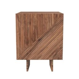 Table de chevet en bois d’acacia