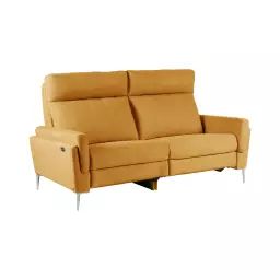 Canapé de relaxation éléctrique tissu Boston