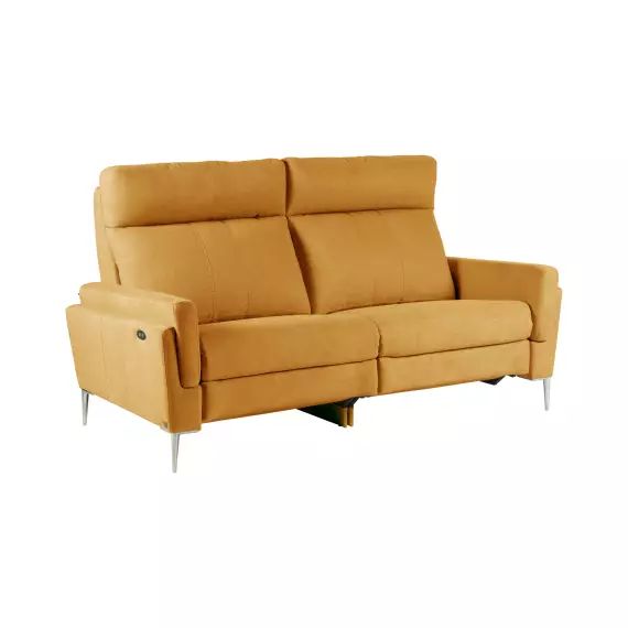 Canapé de relaxation éléctrique tissu Boston