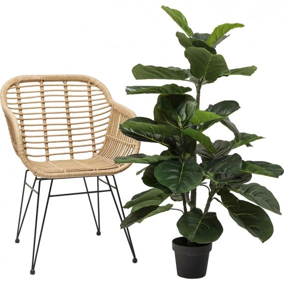 Plante décorative Figuier lyre 120cm Kare Design