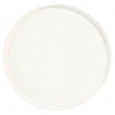 Assiette plate en faïence ivoire D 27 cm HELSINKI
