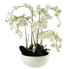 Orchidée artificielle en pot H 98 cm FLORA