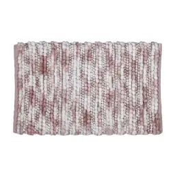 Tapis de bain et descente de lit poudre 60×100 cm
