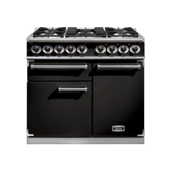 Piano de cuisson mixte FALCON Semi Pro DELUXE 100 NOIR CHROME