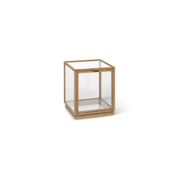 Meuble vitrine Miru en Verre – Couleur Bois naturel – 40 x 60 x 42 cm – Designer Trine Andersen