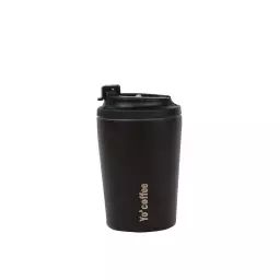 Mug isotherme 350 ml – Noir- Yo’coffee