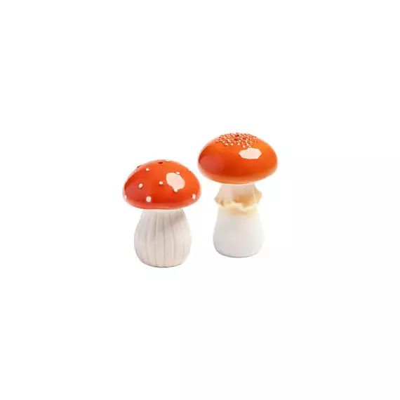 Ensemble salière et poivrière Salière et poivrière en Céramique – Couleur Orange – 8 x 8 x 9.5 cm