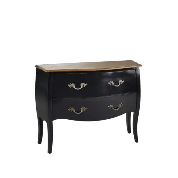 Commode plateau chêne noir