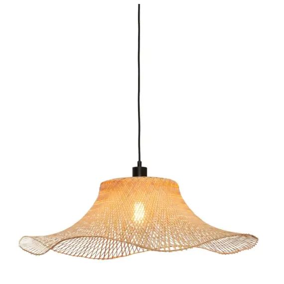 Suspension bambou  naturel, h. 20cm