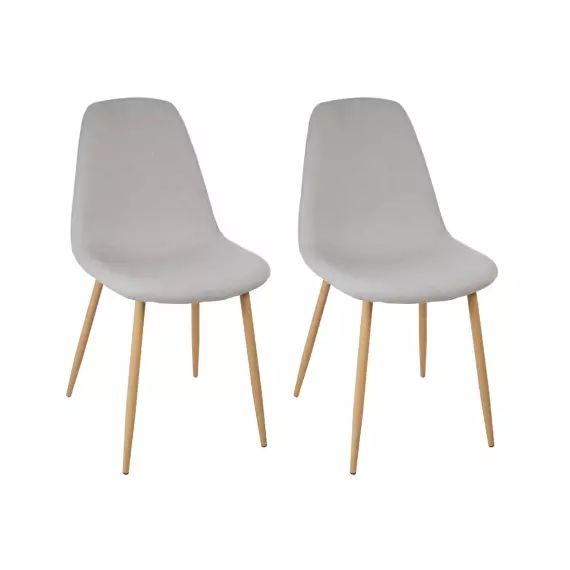 Lot de 2 chaises Roka Pastel Scandi » – Atmosphera »