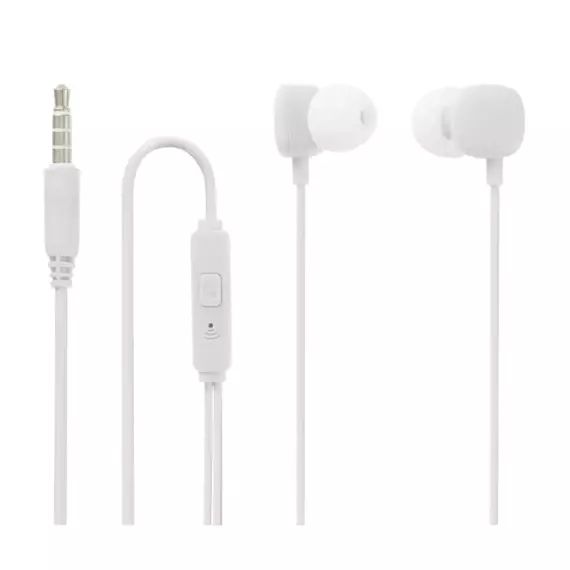 Ecouteurs Filaires Keyouest Square Blanc