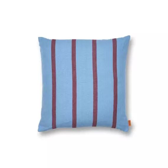 Coussin Coussins en Tissu, Coton – Couleur Bleu – 33.47 x 33.47 x 33.47 cm – Designer Trine Andersen