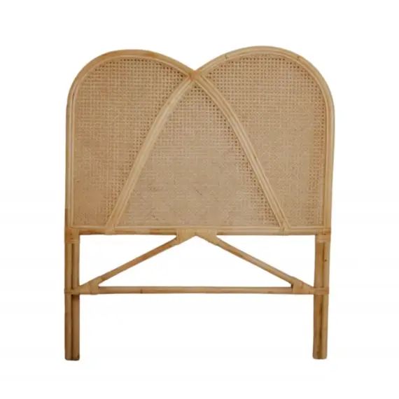 Tete de lit rotin et cannage – 1 pers.