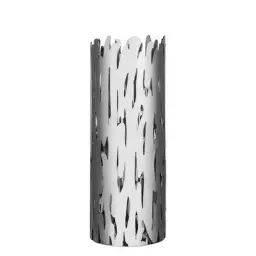 Vase Bark en Métal, Acier inoxydable – Couleur Métal – 22.89 x 22.89 x 28 cm – Designer Donia  Maaoui