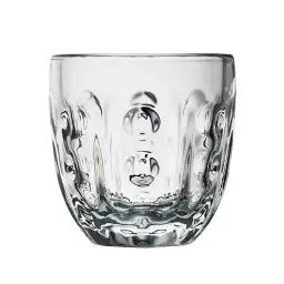 Lot de 6 tasse à expresso métique 10 cl en verre transparent