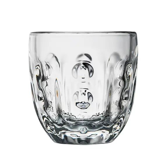 Lot de 6 tasse à expresso  métique 10 cl  en verre  transparent