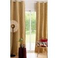 image de rideaux & voilages scandinave Rideau en polyester jacquard de polyester recyclé chenillé 140×250