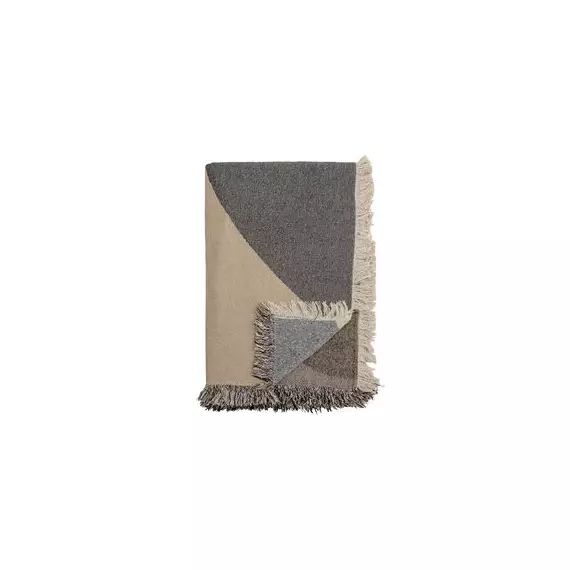 Plaid Plaids en Tissu, Coton recyclé – Couleur Multicolore – 20 x 20 x 10 cm