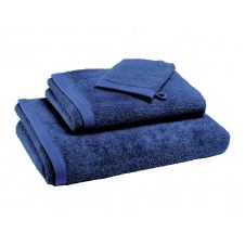 Drap de bain bleu orage 70×140 en coton bio