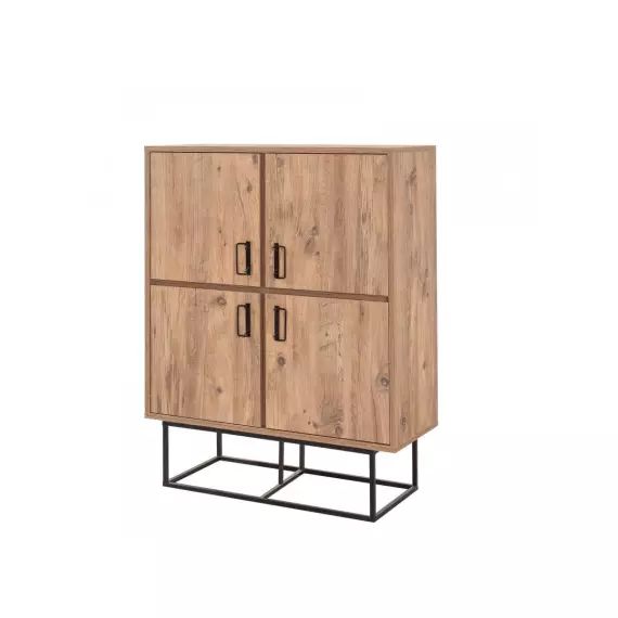 KOHI – Buffet haut portes en bois