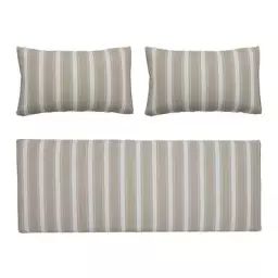 Housse de coussin Mundo en Tissu, Polyester – Couleur Vert – 154 x 18.17 x 8 cm