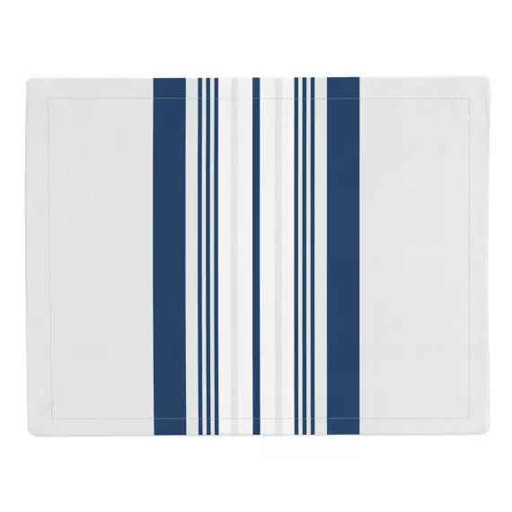 Set de table Coton bleu 41×52 cm