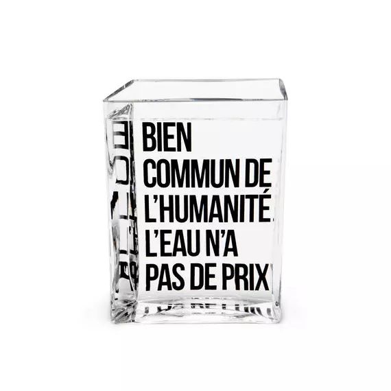 Carafe en Verre – Couleur Transparent – 12.6 x 4.9 x 17.3 cm – Designer Philippe Starck
