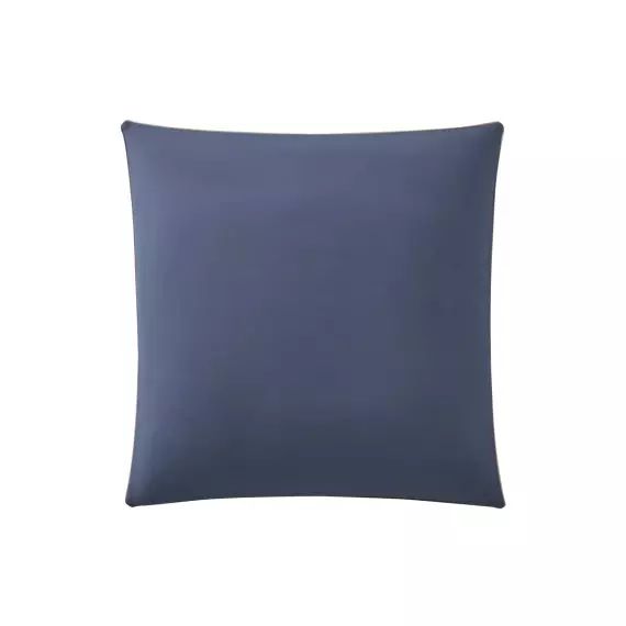 Parure de lit en coton bleu 65×65